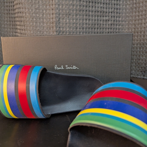 Paul Smith Multicolor Slide Sandals - Picture 2 of 3